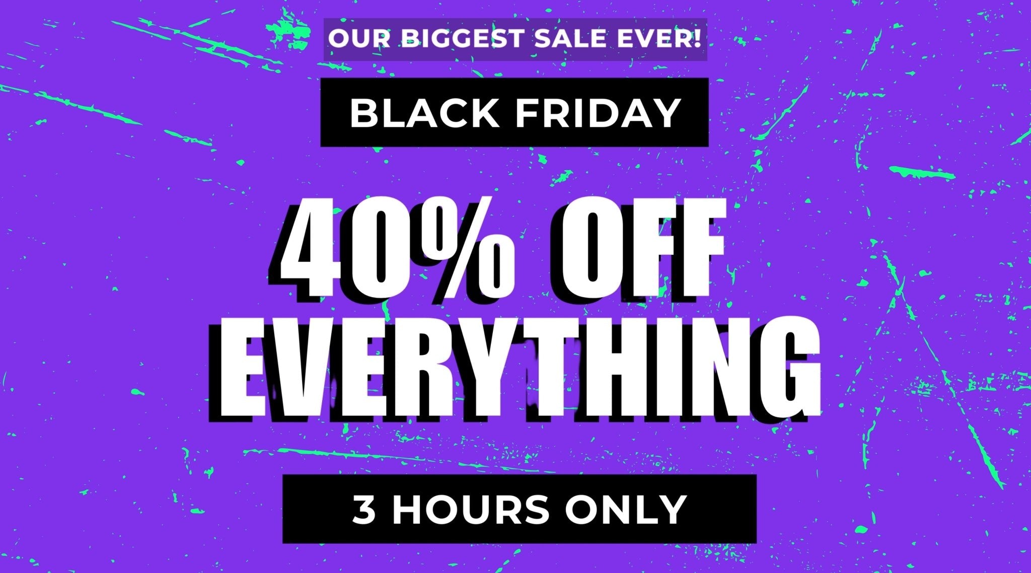 Devoteewear’s VIP Black Friday Sale: 40% Off Sitewide for 3 Hours Only!