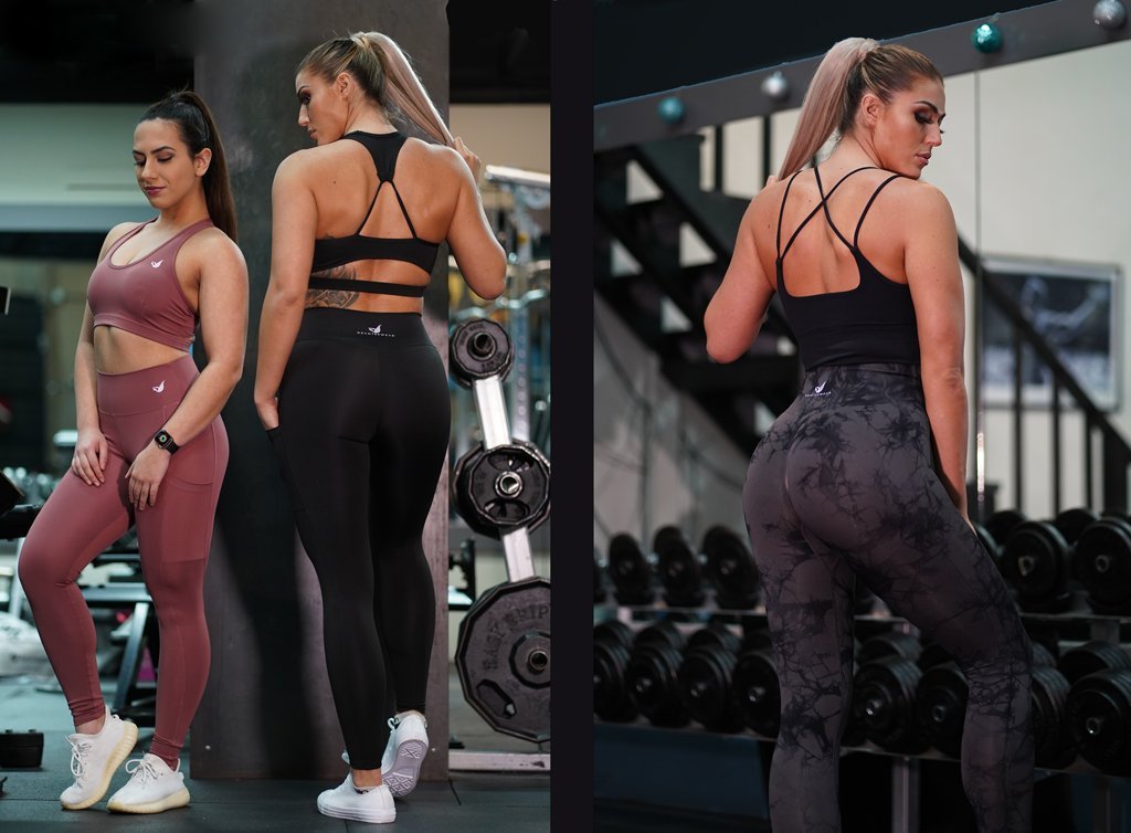Ribbed Collection & Marble Scrunch Bum - Devoteewear